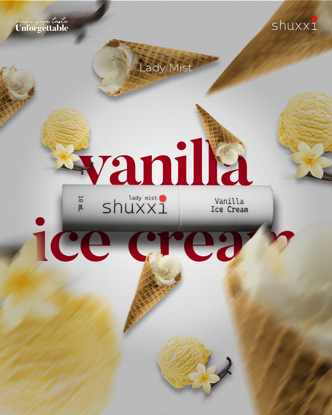 Lady Vanilla Ice Cream